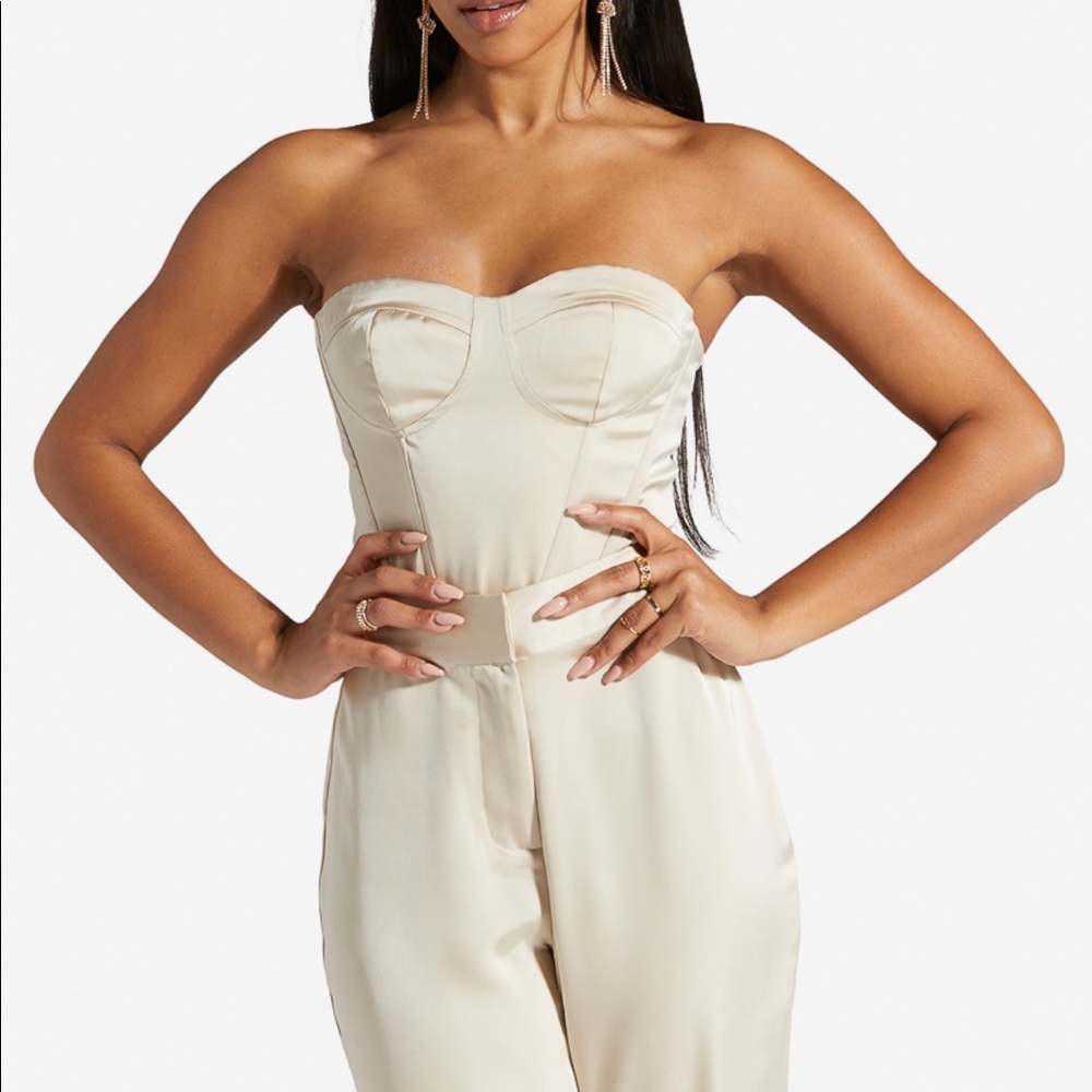 Satin pant set